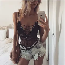 Горячая эротическое сексуальное женское белье пижамы с открытой промежностью Тедди для женщин Кружева Порно Babydoll бандаж галстук бюстье Глубокий V нижнее белье костюмы