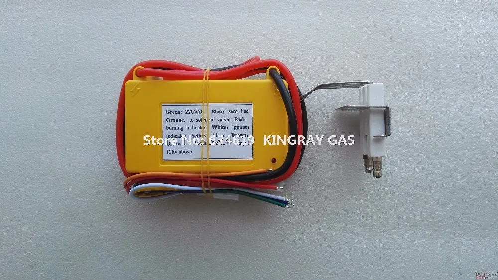 US $125.00 220VAC with spark plug gas grill ignition controller hot sale gas oven ignitor electric gas burner lighting controller
