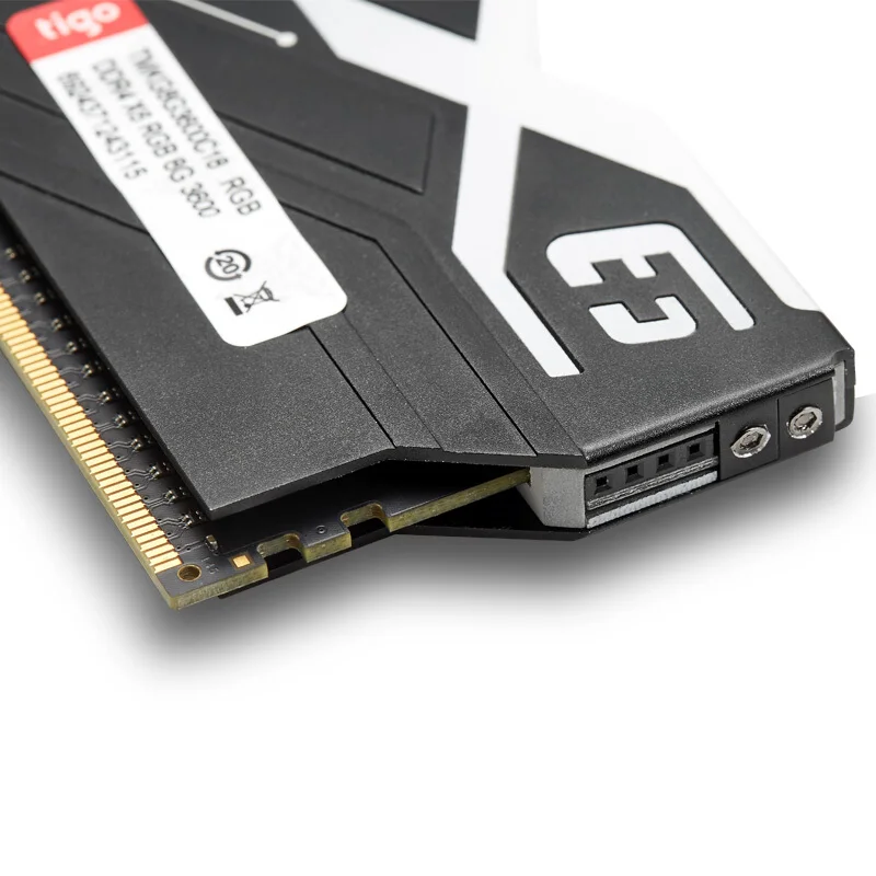 Tigo настольных игр памяти DDR4 RGB оперативной 16 ГБ 3200 мГц свет ПК Memoria для геймера DIMM 8