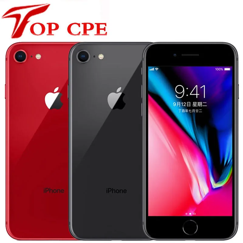 

Original Apple iPhone 8 8P 8 Plus 64GB/256GB Hexa core 3D Touch ID 4G LTE WIFI 12.0MP Camera 4.7"/5.5" Fingerprint Mobile phone
