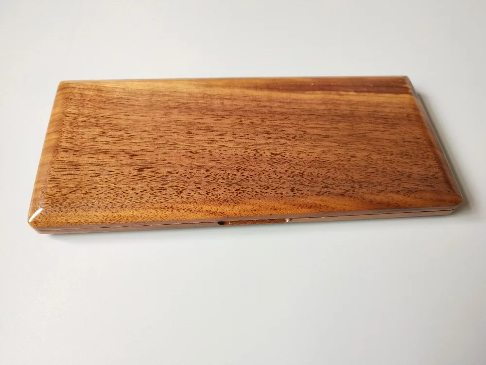 

NEW Arrival Solid Wood Reed Case Wooden Holder Box for Tenor/ Alto/ Soprano Saxophone Clarinet Reeds, 10pcs Capacity