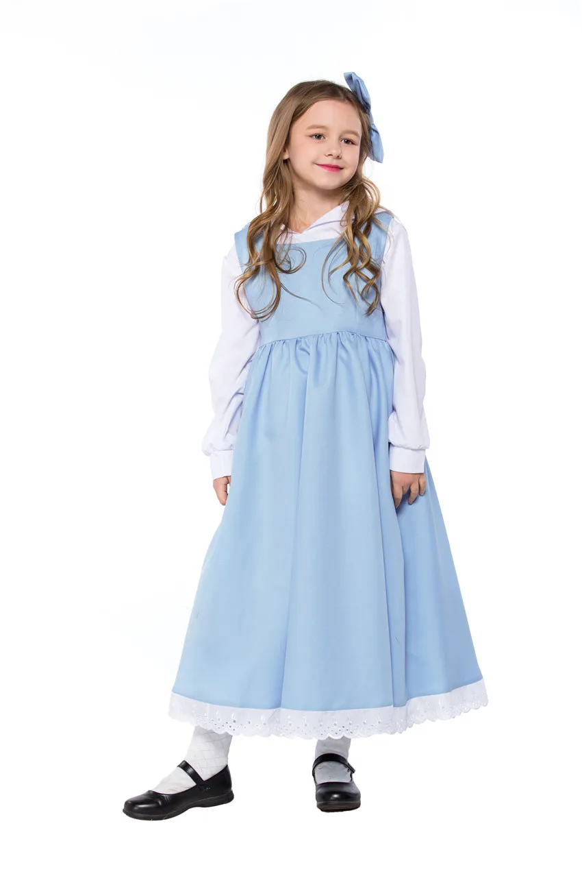 9258 kid maid costume2