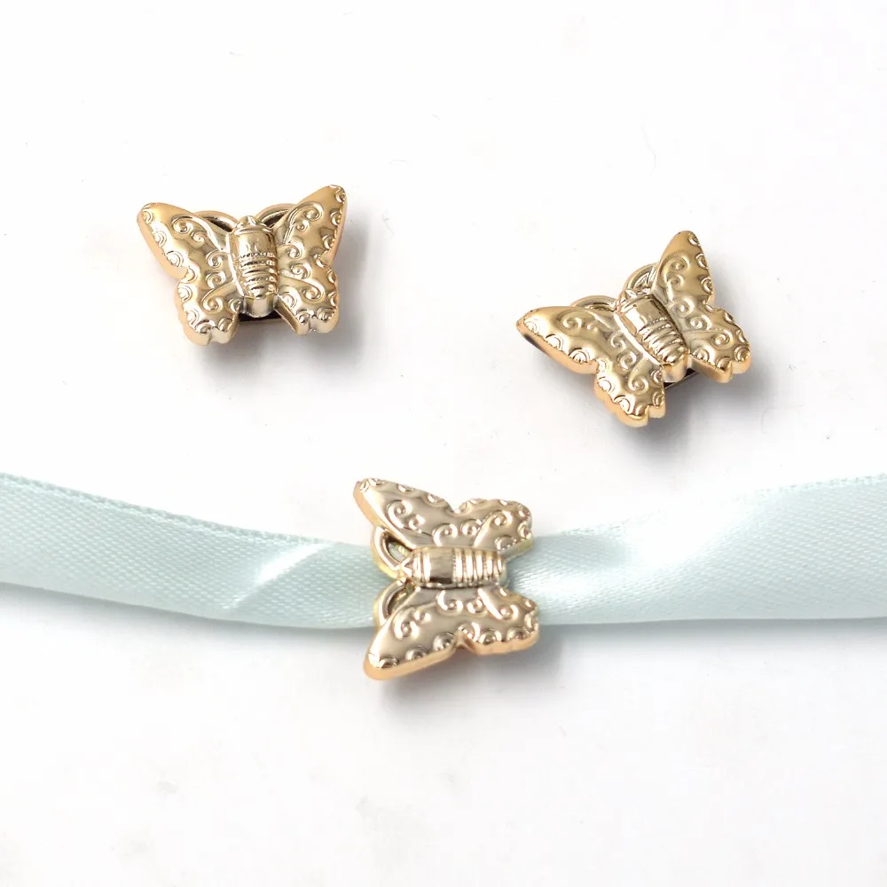 

20*17*7mm,30pcs uv plated rose gold no fade ribbon buckles for bag acessories Invitation Ribbon Slider Headband Hair Clip DIY
