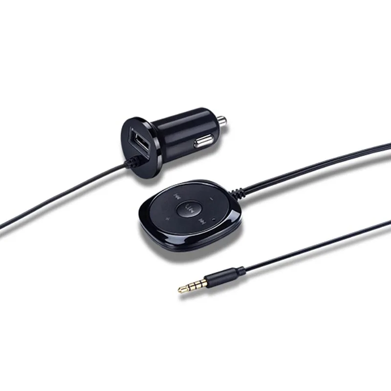 Громкой связи Bluetooth автомобильный комплект MP3 A2DP 3 5 мм AUX аудио музыкальный