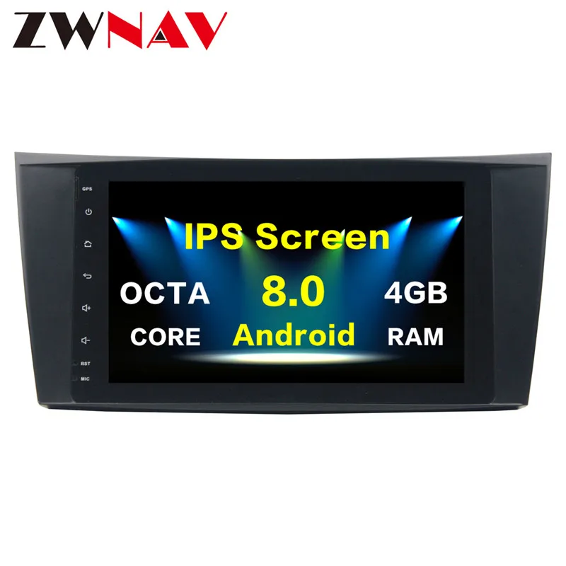 Perfect 4+32G 2Din Android 8.0 Car DVD Player unit For Mercedes Benz E-Class W211/CLS W219/G-Class W463 Radio GPS Navigation auto stereo 9