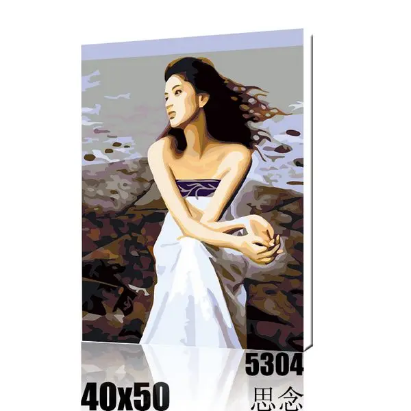 

Love miss Ballet pictures acrylic paint by numbers diy oil painting by numbers on Modern Wall Art for Living Room Decoration