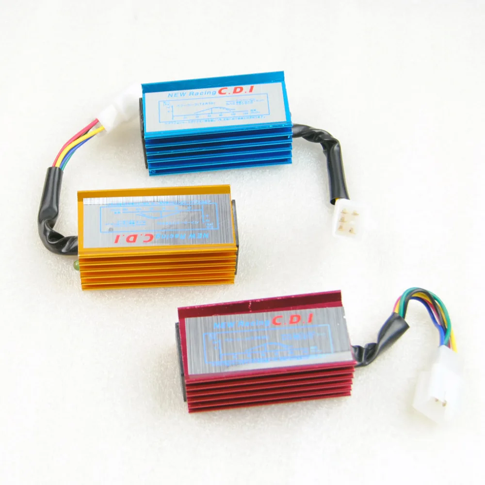 HIGH PERFORMANCE RACING CDI BOX 5 WIRES COLORFUL FOR 50cc 160cc ATV DIRT PIT BIKE SCOOTER GOKART 3 COLOR FOR U RED BLUE YELLOW-in Motorbike Ingition from ...
