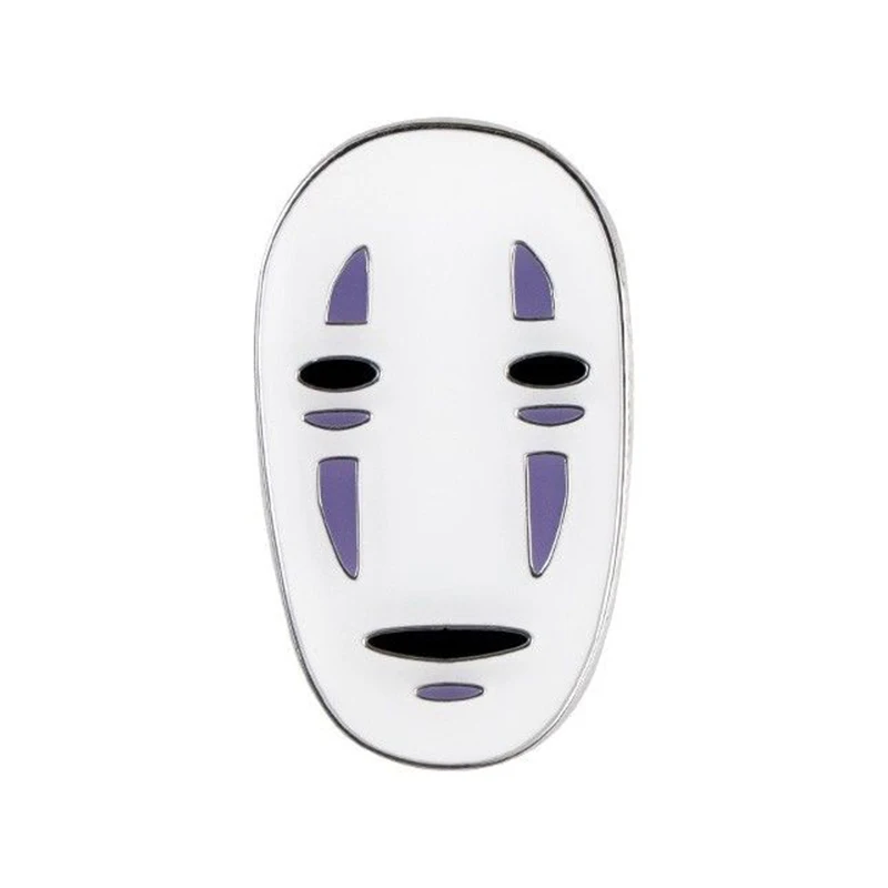 Унесенные призраками No Face Kaonashi Pin значок студия Ghibli Япония