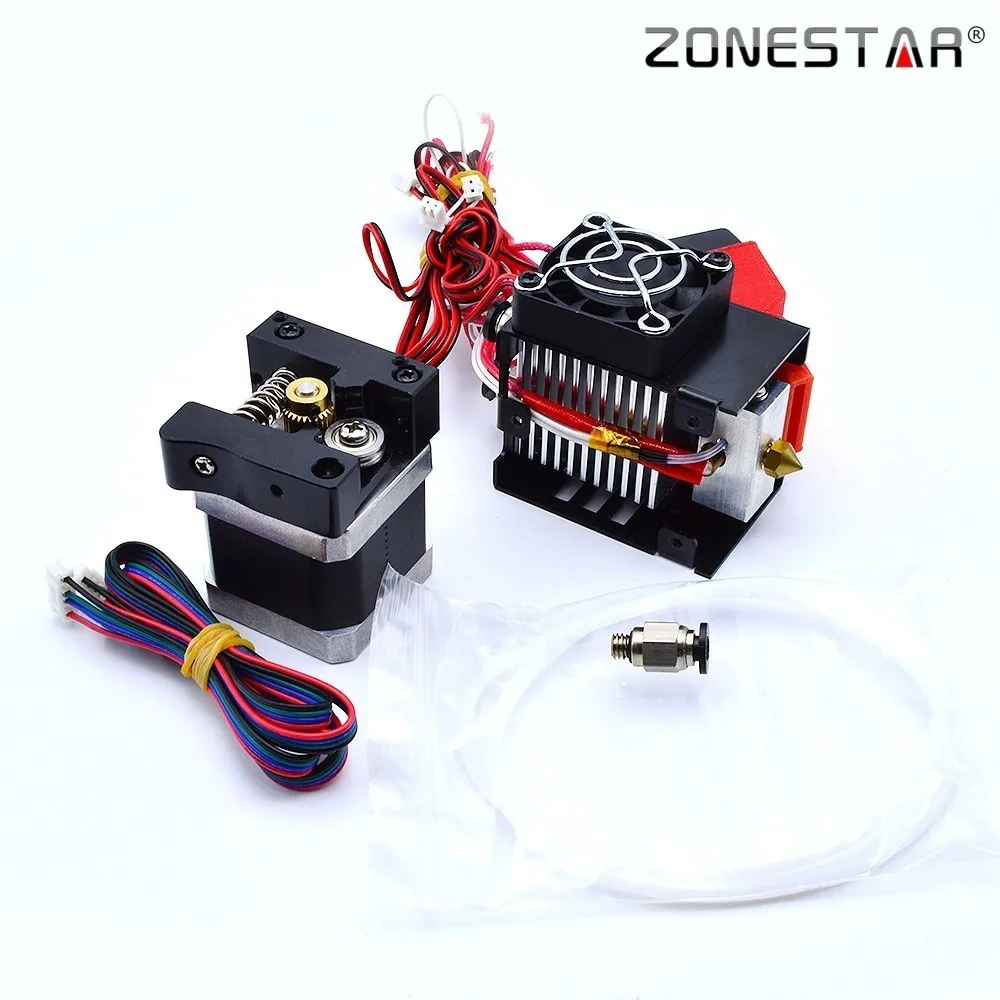 ZONESTAR 3D принтеры DIY обновления для двойной три Цвет 2 в 1 OUT 3 из смешивания RepRap P802 Z5 Z6
