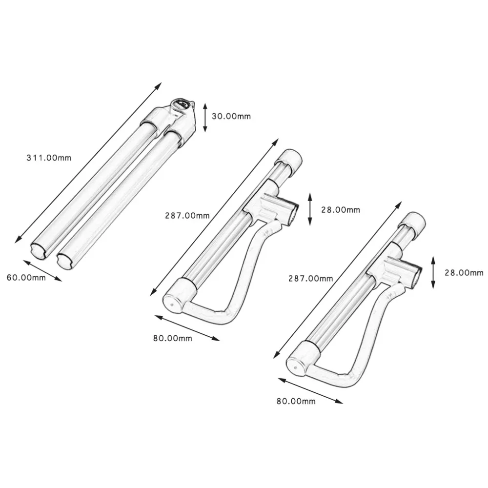 TSAI soporte de guitarra Universal plegable-Marco de para guitarra acústica eléctrica/guitarra/bajo/violín conveniente guitarra de los jugadores