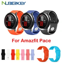 Мягкий силиконовый ремешок для часов, ремешок для Xiaomi Huami Amazfit Pace, умные часы 22 мм, сменный цветной браслет, ремешок на запястье