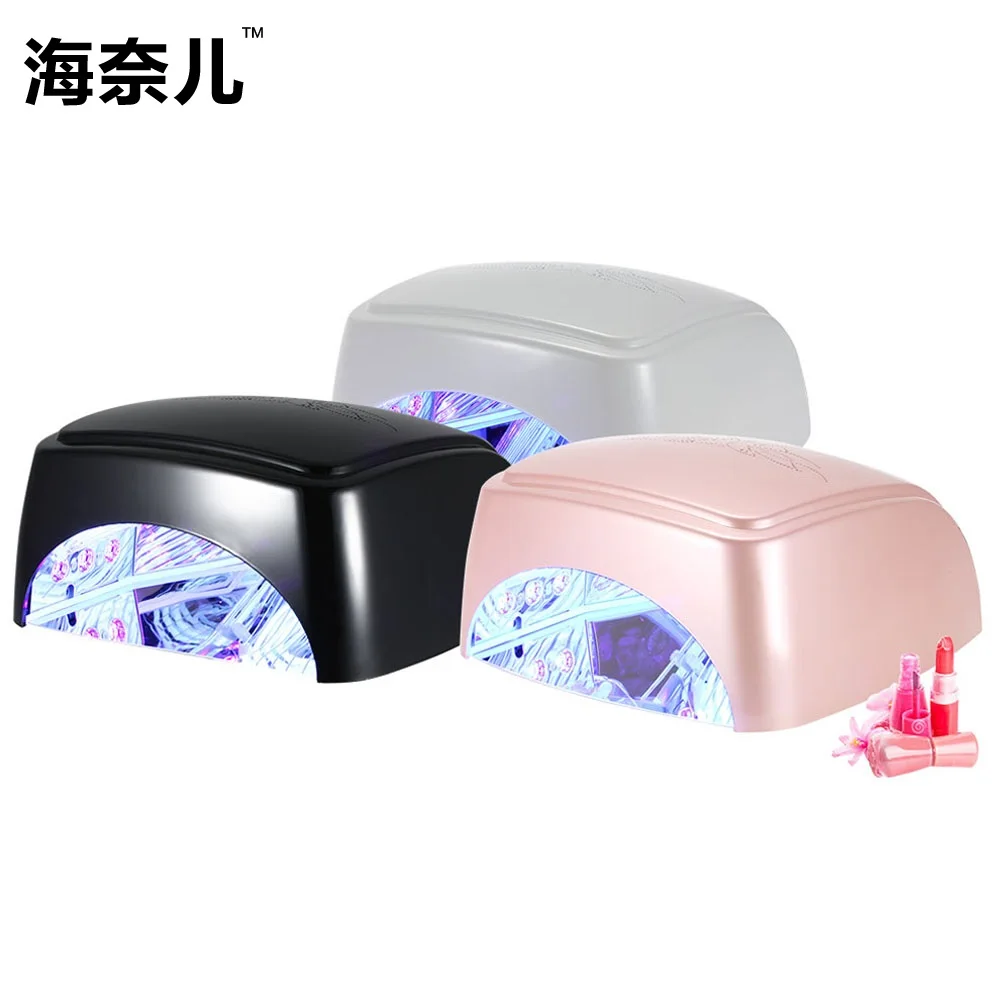 

Hot Sale 60W UV Lamp Nail Dryer 365-405 Gel Polish Curing Machine CCFL LED Lamp Nail Art Manicure Tool With Timer Auto-induction