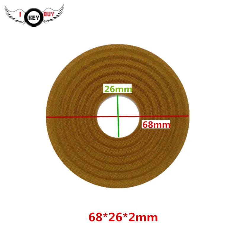 

2Pcs/lot Speakers Spring Pads 68MM 20/26MM Core Woofer Subwoofer Speaker Wave Shrapnel DIY For Home Theater Repair Accessories