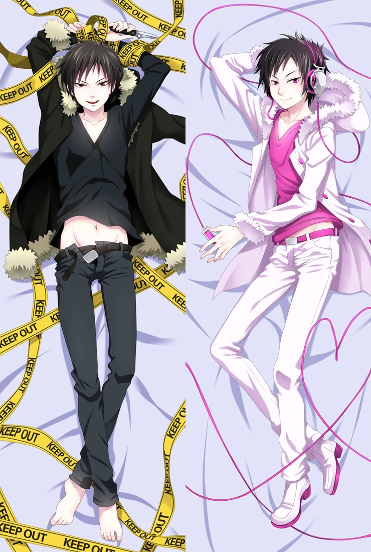 Июля аниме Durarara! Идзая Орихара& Хейваджима Шизуо& рюгаминэ Mikado Dakimakura тела Наволочка Чехол hug Подушка Чехол - Цвет: 52104