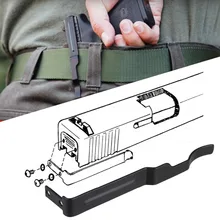 Cinto para Glock Arma escondida Slide Coldre Glock 17 19 22 23 24 25 26 27 28 30S 31 32 33 34 35 36 Pistola Carry Clipe de Slides