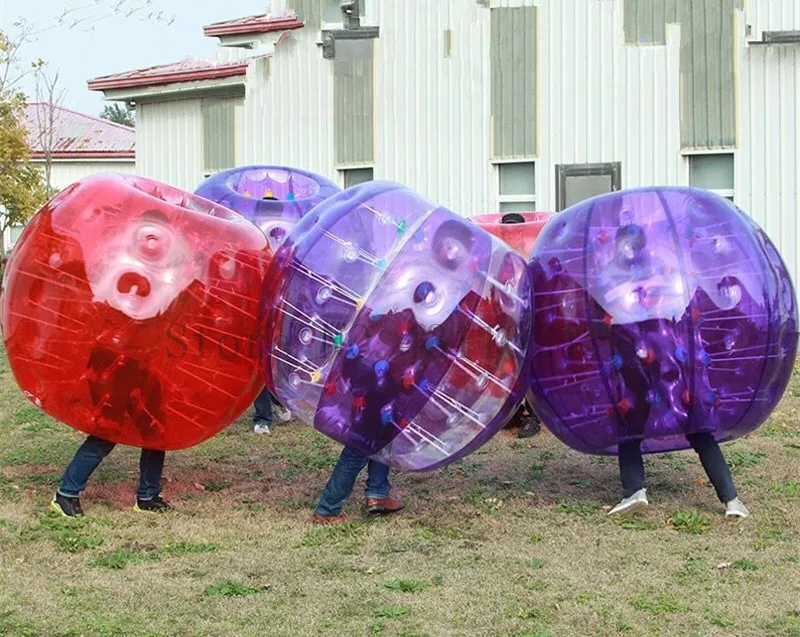 Бесплатная доставка надувной бампер Ball1.5m молоток Zorbing мяч мм 0,8 мм ПВХ гигантский пузырь футбольный мяч для игры на открытом воздухе