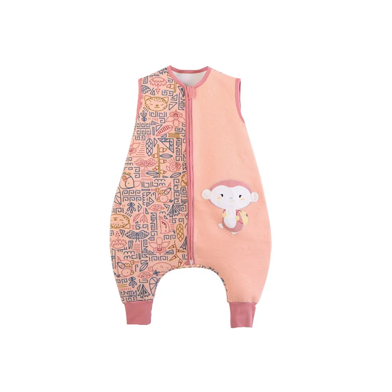 Sleeveless Baby Sleeping Bag Spring Autumn Soft Kids Sleep Sacks