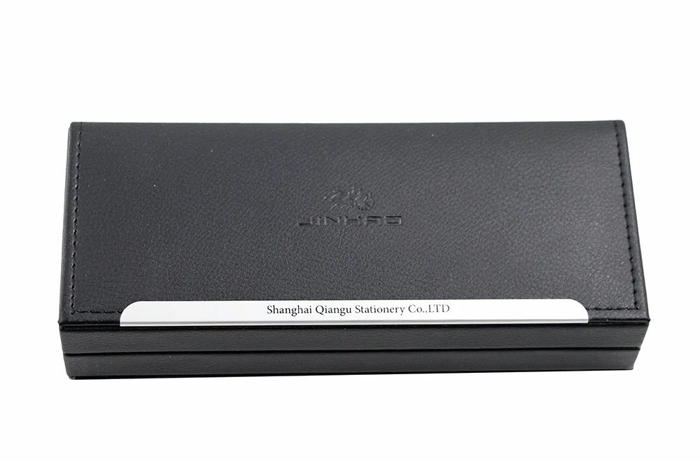 Caixa de Presente de Bambu Caixa de Lápis Caixa de Presente Alta Qualidade Jinhao Madeira Couro Papel Cobra - 11 High Quality Material escolar e de escritório
