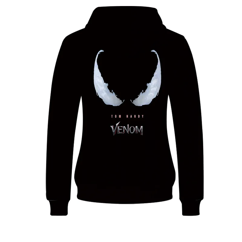 Fans Wear Venomous Unisex Pullover Hoodie Sweatshirt Anime Hoodie Marvel Movie Spiderman 3d Printed Hoodie for Fans Cosplay