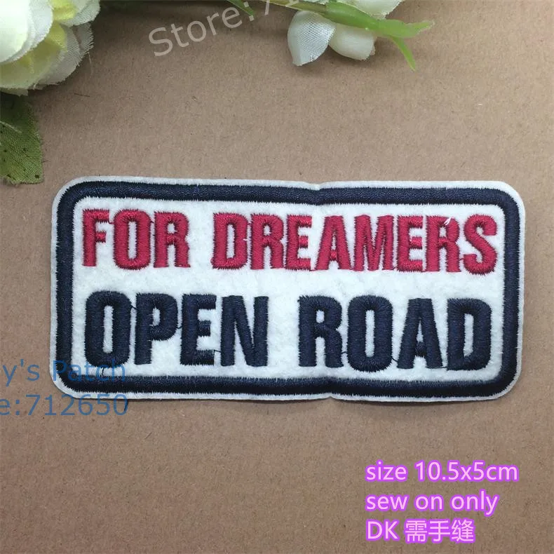 Новое поступление 10 шт. белые базовые слова embroideded Iron On sew on badge Патчи для одежды сумка для обуви аппликация аксессуар