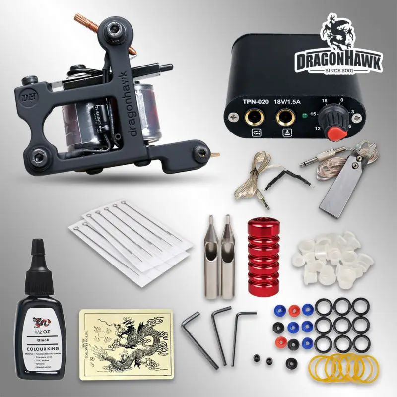 

Beginner Tattoo Kit 1 Machine Professional Tattoo Kit