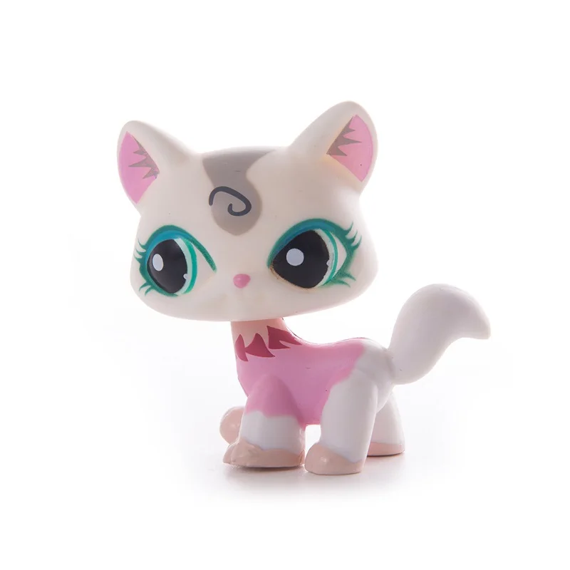 40 Редкие игрушки для питомцев lps собака колли такса кокер спаниель great dane littlest короткие волосы кошка оригинальные подставки Рождественский подарок - Цвет: 40