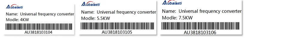 Aubalasti инвертор 4 кВт 380 кВт 400 кВт преобразователь частоты 3HP в utput 9a 13a 17a Гц Используется для станка с ЧПУ