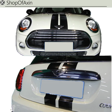 

Bonnet and Rear Lib Trunk Sport Stripes Sticker For Mini Cooper Countryman Hatchback R50 R53 R56 R55 R60 R61 F54 F55 F56