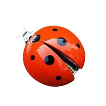 Автомобильный Кондиционер на выходе Духи Жук автомобиль освежитель воздуха автомобильный парфюм Автомобильный интерьер горный хрусталь Божья коровка Стайлинг оранжевый