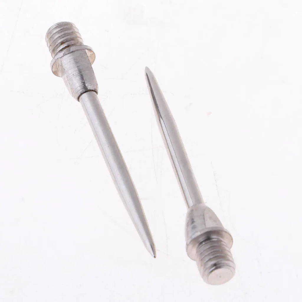 6pcs Harrows Darts Steel Converter Points Soft Tips Replacement- 2BA Thread Darts Dartboards Flights Shafts Equipment