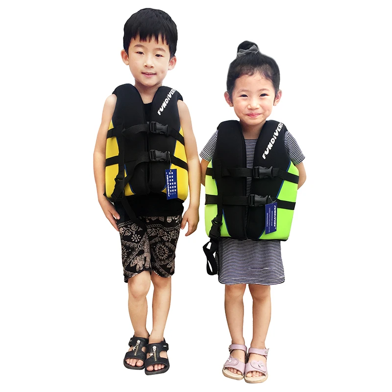 

Neoprene Kids Life Vest Surfing Floating Professional Life Jacket for Kids 3 to 10 years old Children Life Jacket Life Saving