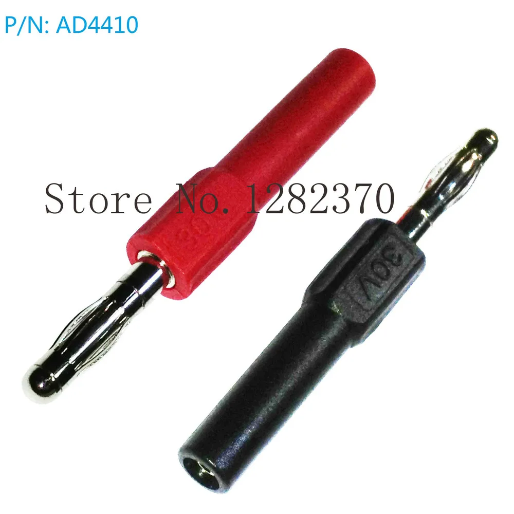 [SA] AD4210 4mm female revolution 2mm banana plug adapter Adaptor --50pcs/lot |