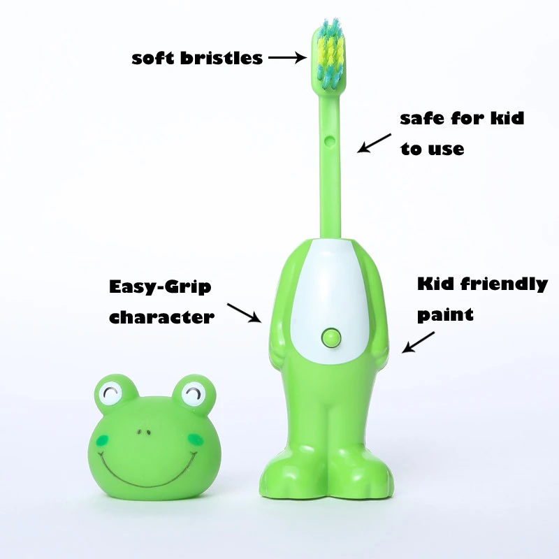 Baby toothbrush animal silicone toothbrush Kids children tooth brush Soft Bristle Tooth Brush Mouth Clean baby teething training