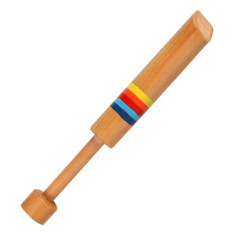  Orff Instruments Pulling Diacritical Wooden Flute Early Childhood Teaching Aids Baby Musical Instru - 32992617098