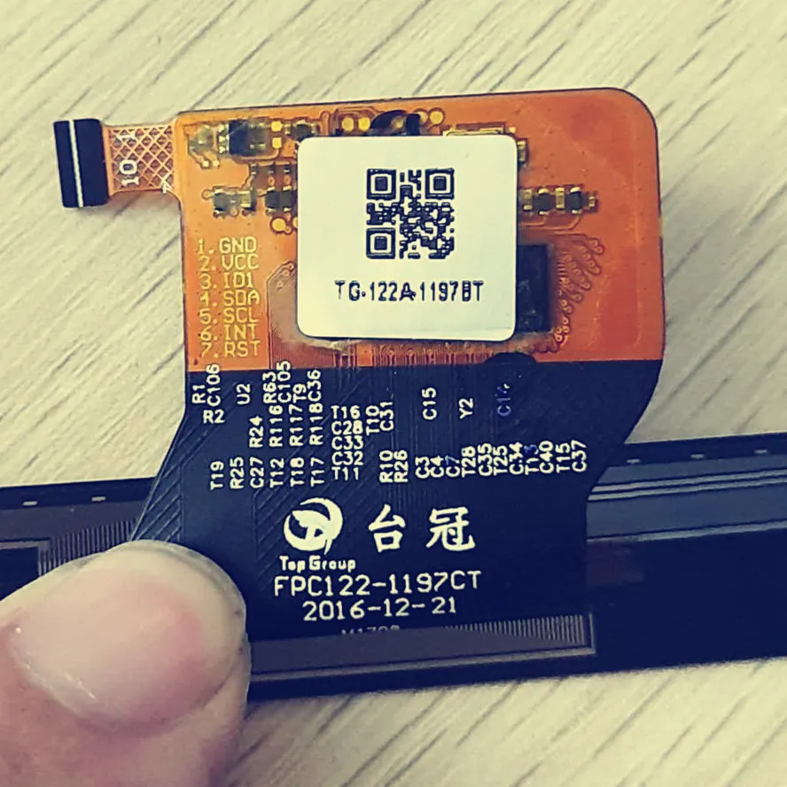 

Черный, 12 дюймов, для acer, емкостная сенсорная панель, ремонт, запасные части, P/N FPC122-1197CT 2016-12-21