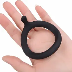 100% силикон Внутренний размер: 45 мм задержка силиконовые кольца для петух пениса cockring секс время прочного секс-игрушки для мужчин