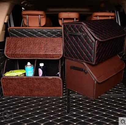 

Car storage box trunk storage box car built-in box creative car supplies car storage box storage box-373