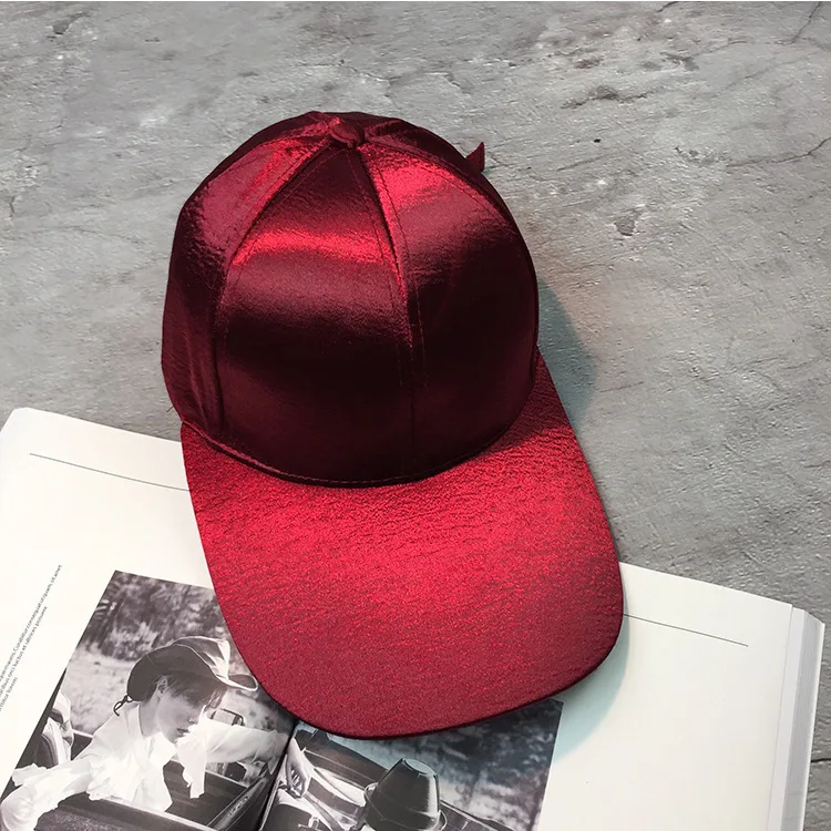 plain black hip hop cap