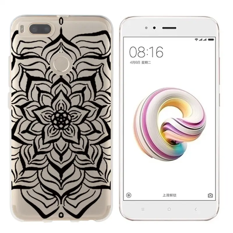 Patterned Phone Case for Xiaomi  Mi 8 A2 Lite Mi 5X 6X Pocophone F1 Clear Cover Redmi 5 Plus 6 Pro 4X Note 5 Pro Soft TPU Shell (18)
