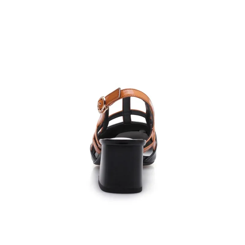 Chaussures Black Stylesowner Pompes Red Talon Carré wine Style Doux Femmes Simples Cuir Femme Épais Nouveau Rouge Gamme Mode De En Véritable 2018 Haut Bout 1gnq8rFU1