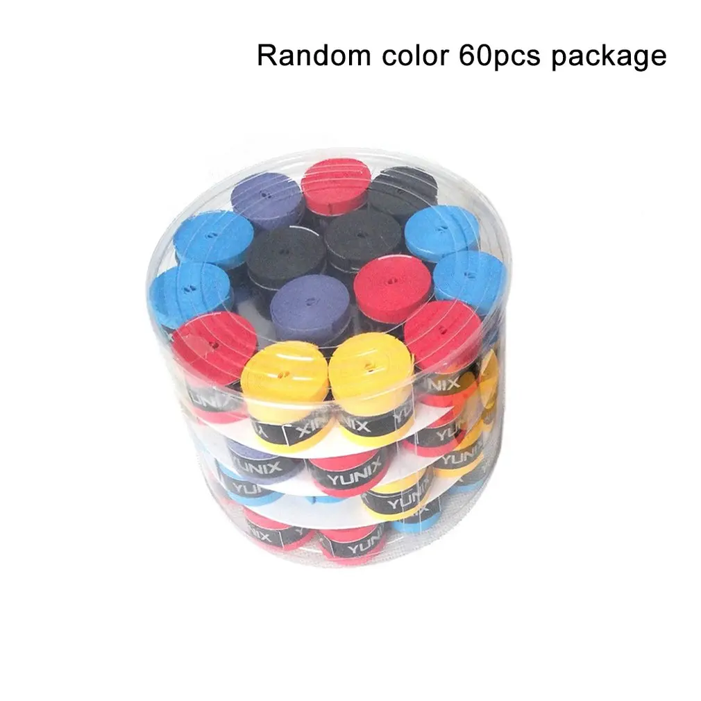 

60 Pcs Original Handle Anti-Slip Sticky Strong Viscous Hand Gel Bat Grip Tape Baseball For Badminton Racket