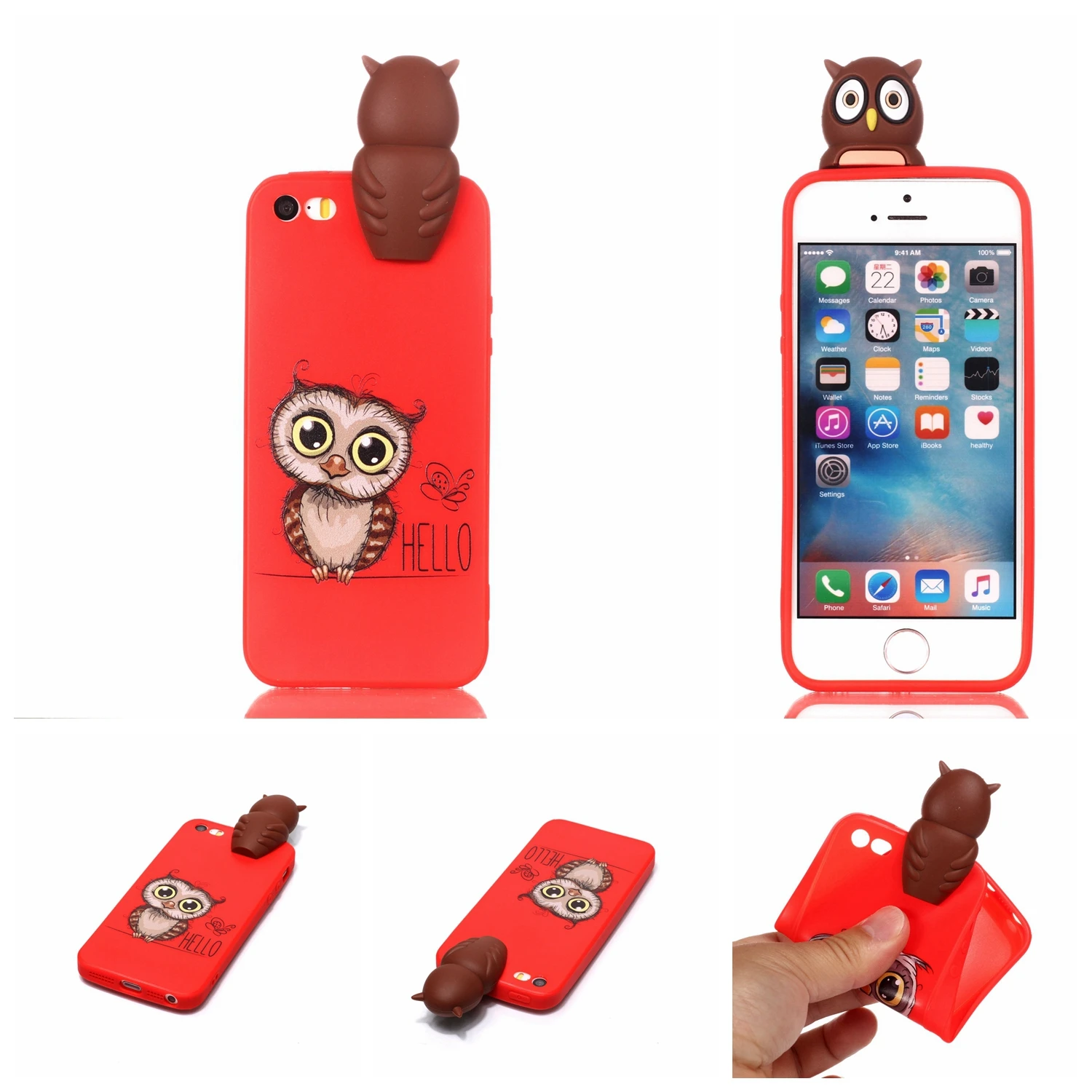 For Samsung Galaxy A5 2016 A510 Case Cartoon Panda Owl Unicorn Soft Tpu Cover with Stiching Lying Toy for |