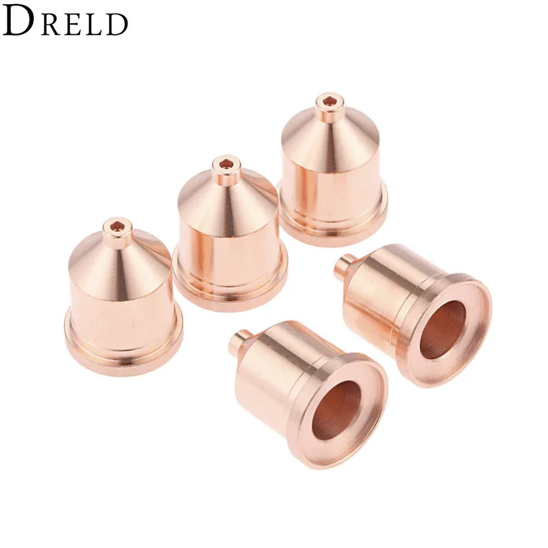 

DRELD 5pcs Plasma Nozzle 120927 Shielded Processes for Plasma Cutting Consumables Handheld or Mechanized Welding Soldering Torch