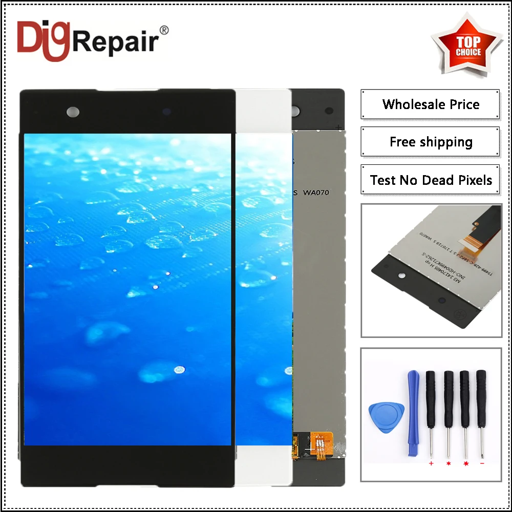 

g3112 lcd For Sony Xperia XA1 G3121 G3112 G3125 G3116 G3123 LCD Display Digitizer Touch Screen Assembly Part Black White xa1 lcd