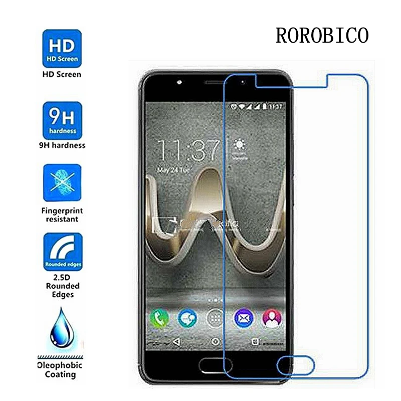 Закаленное стекло ROROBICO для Wiko Sunset 2 Pulp FAB View Prime U Feel Uplse lite Jerry Kenny Goa защита