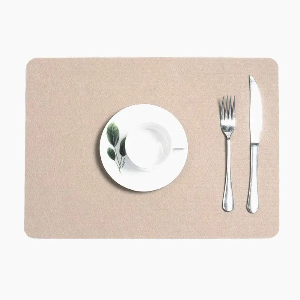 6 قطعة أدوات المائدة حصيرة ورأى النسيج تحديد الموقع عالية درجة الحرارة المقاومة إناء/ قدر المياه قاعدة الأكواب المنزل طاولة طعام الديكور