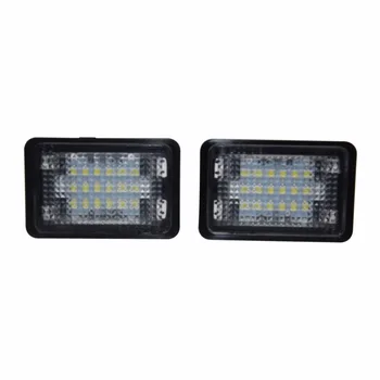 

Number License Plate Light For Mercedes Benz GLK 204 18 LED Error Free Car Bulbs Auto Lamp Car Accessories