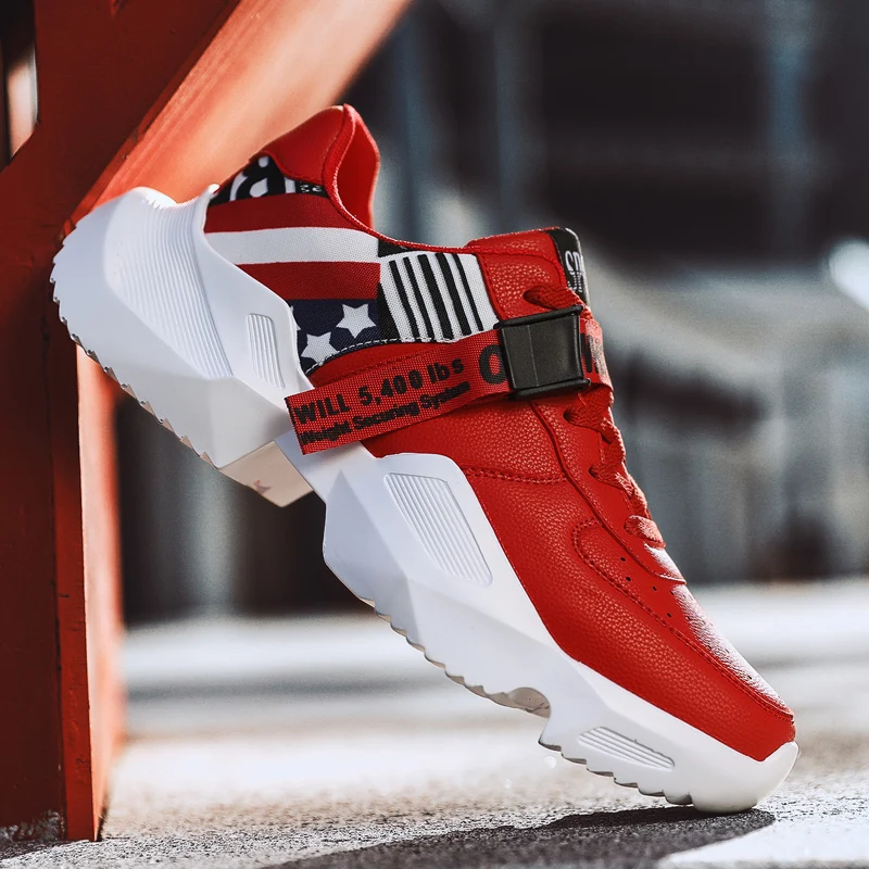 

Hemmyi Men's Shoes Casual Trend Outdoor Sneakers Comfortable Flat Male Leisure Footwear Breathable Lace-up Zapatos De Hombre