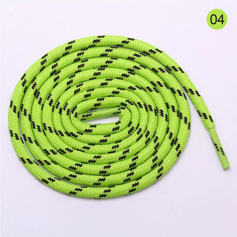 120cm Leather Shoe Laces Colorful Solid Shoelace For Sports Shoes and Boots