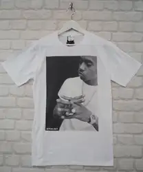 Фактический факт Nas хип-хоп рэпер городской мужской летний вырез лодочкой футболка 100% хлопок короткий рукав Летняя футболка